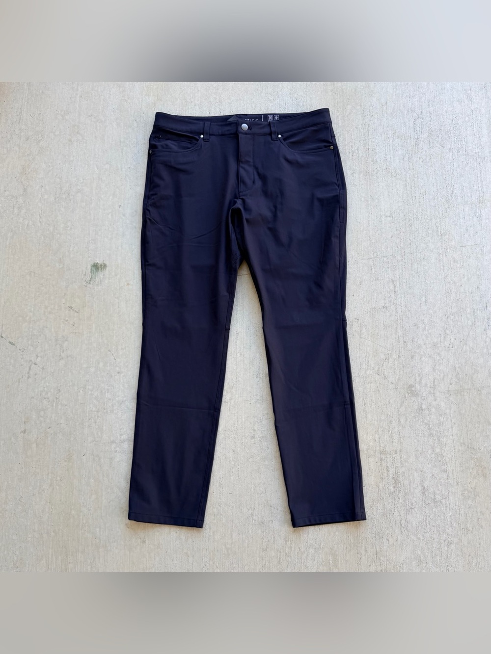 Linearflex Golf Pants Men Size 34 Performance Stretch Navy
